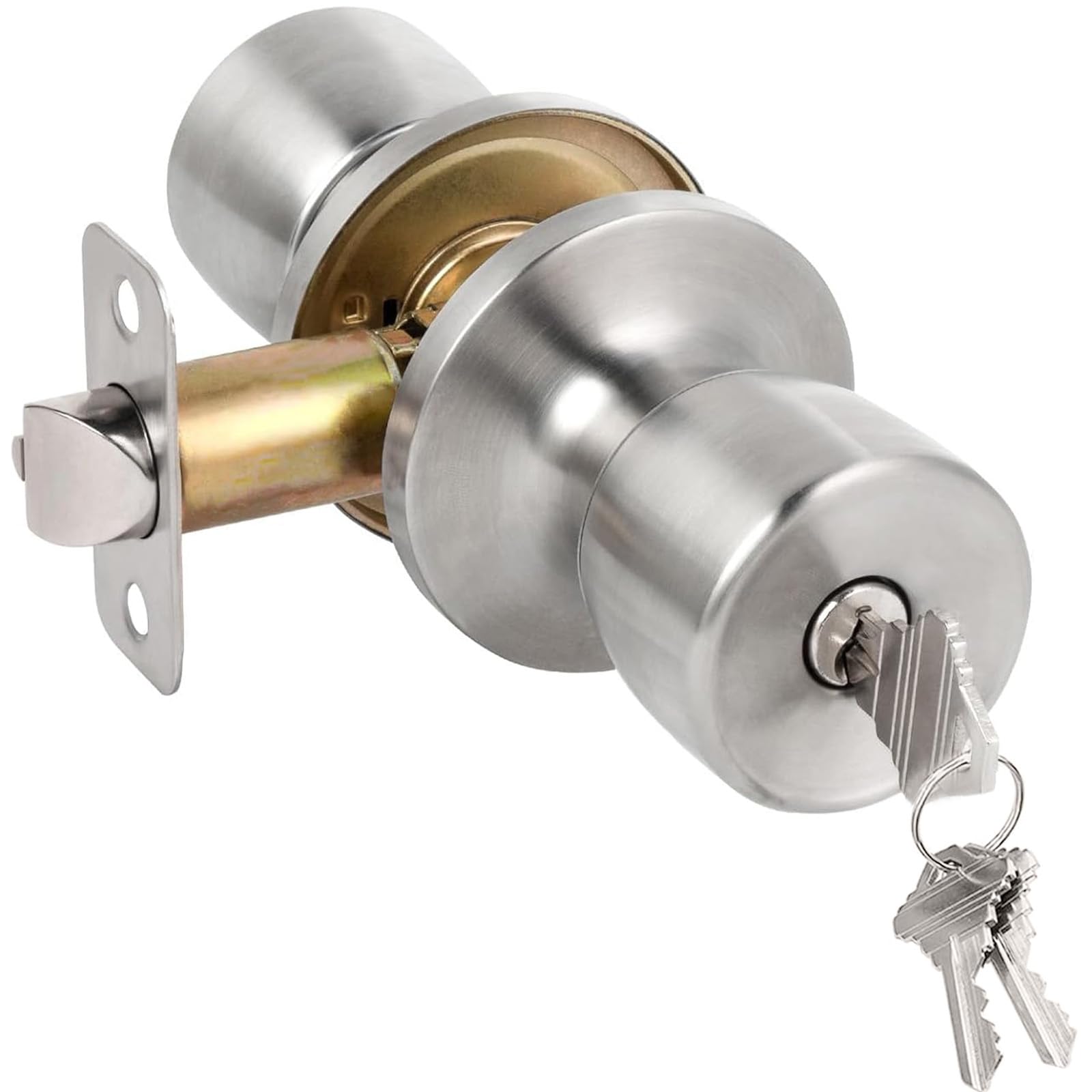 Door hardware prepared for professional locksmith service